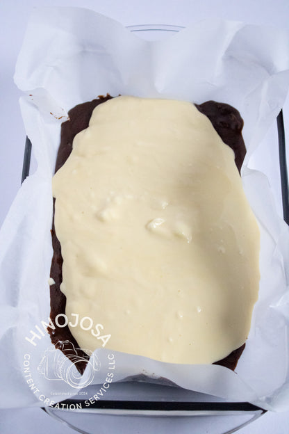 White Chocolate Cream Cheese Brownies Set 1 of 6