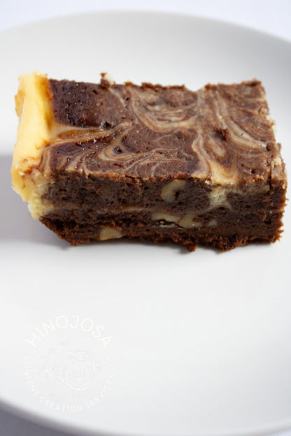 White Chocolate Cream Cheese Brownies Set 5 of 6