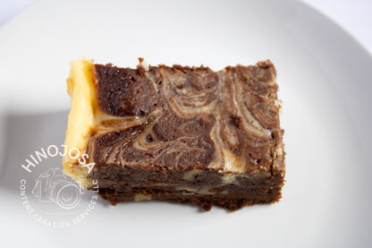 White Chocolate Cream Cheese Brownies Set 1 of 6