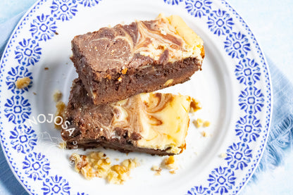 White Chocolate Cream Cheese Brownies Set 3 of 6