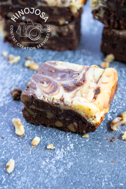 White Chocolate Cream Cheese Brownies Set 6 of 6