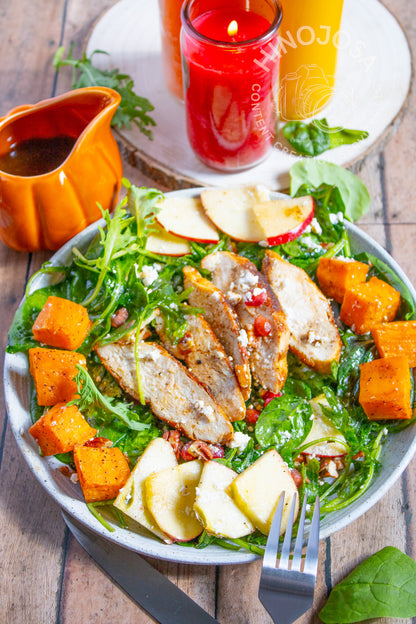 Autumn Chicken Balsamic Salad Set 3 of 5