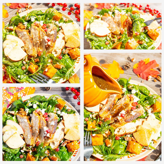 Autumn Chicken Balsamic Salad Set 2 of 5